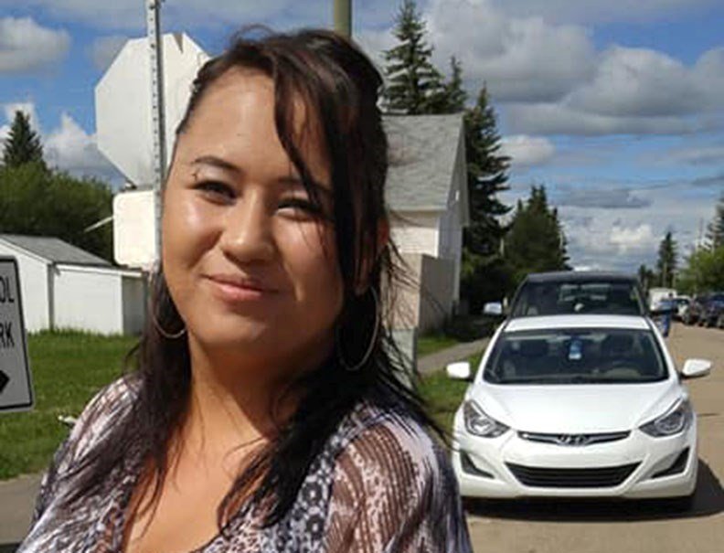 Tiki Laverdiere, 25, left Edmonton to attend Tristen Cook-Buckle’s funeral in Saskatchewan in April 2019 and was murdered in North Battleford. 