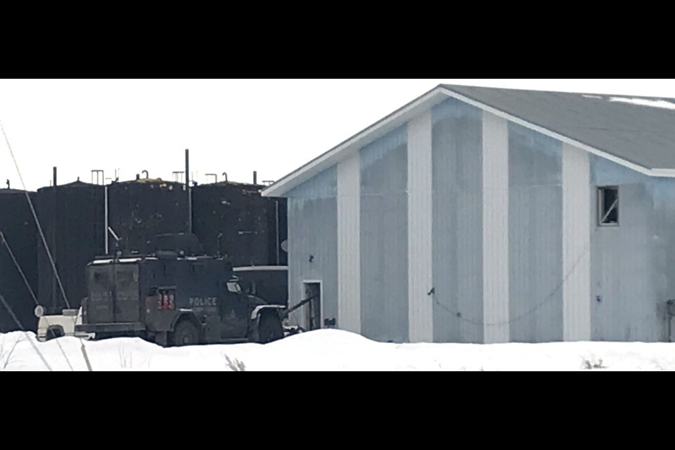 A shoot out at this industrial building in Waseca Feb. 26 resulted in Trent Angus being killed and an RCMP officer injured. 