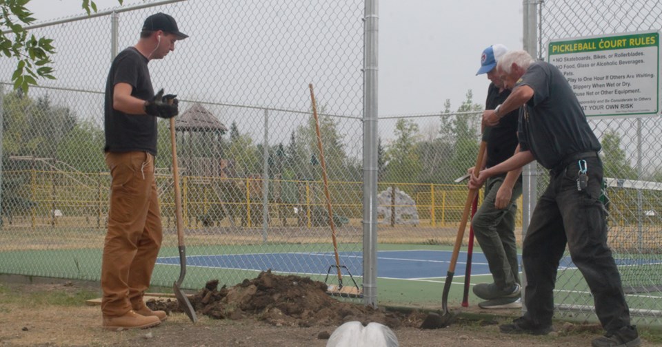 Water Ridge Pickleball Construction