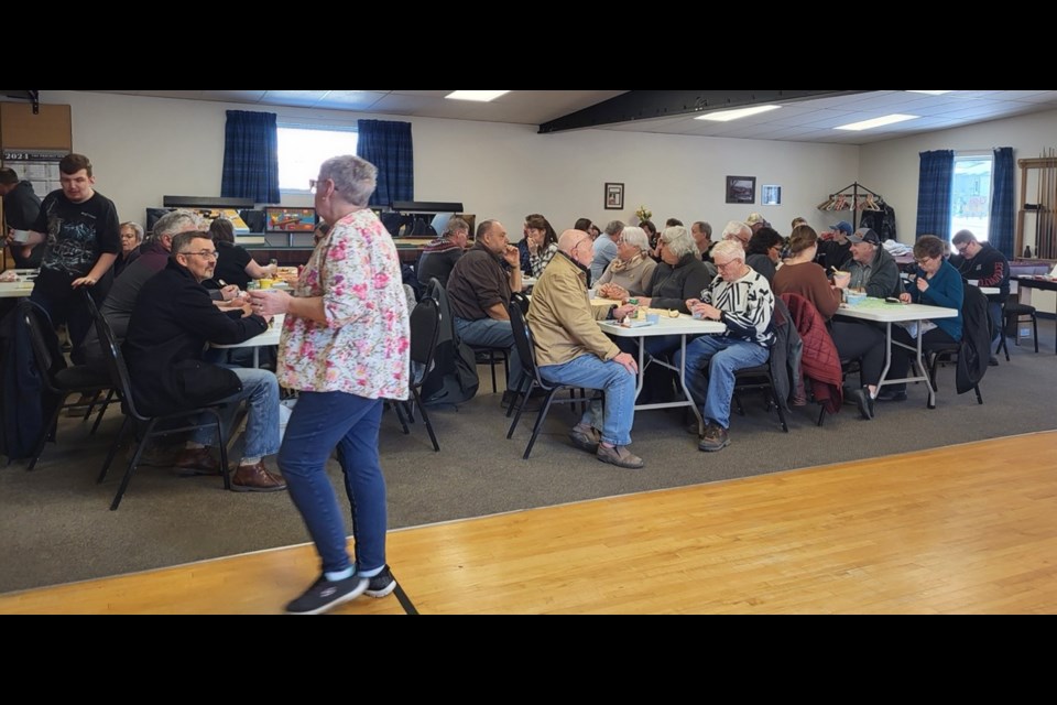 A full house of chili lovers supported the Evesham Community Church's Youth Group on March 24, helping them raise over $2,000.