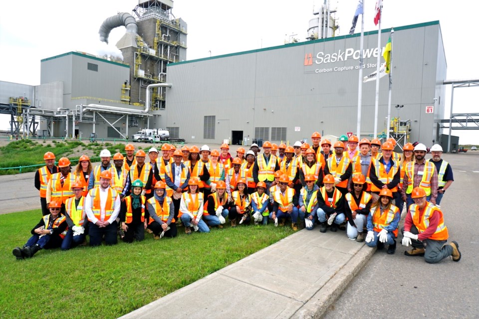 This year the International Energy Agency Greenhouse Gas R&D Programme CCS Summer School attracted 32 PhD, post-doctorate, engineering and policy students. Along with mentors and program sponsors, they were in Estevan on July 12 to tour local world-leading carbon capture and storage facilities.