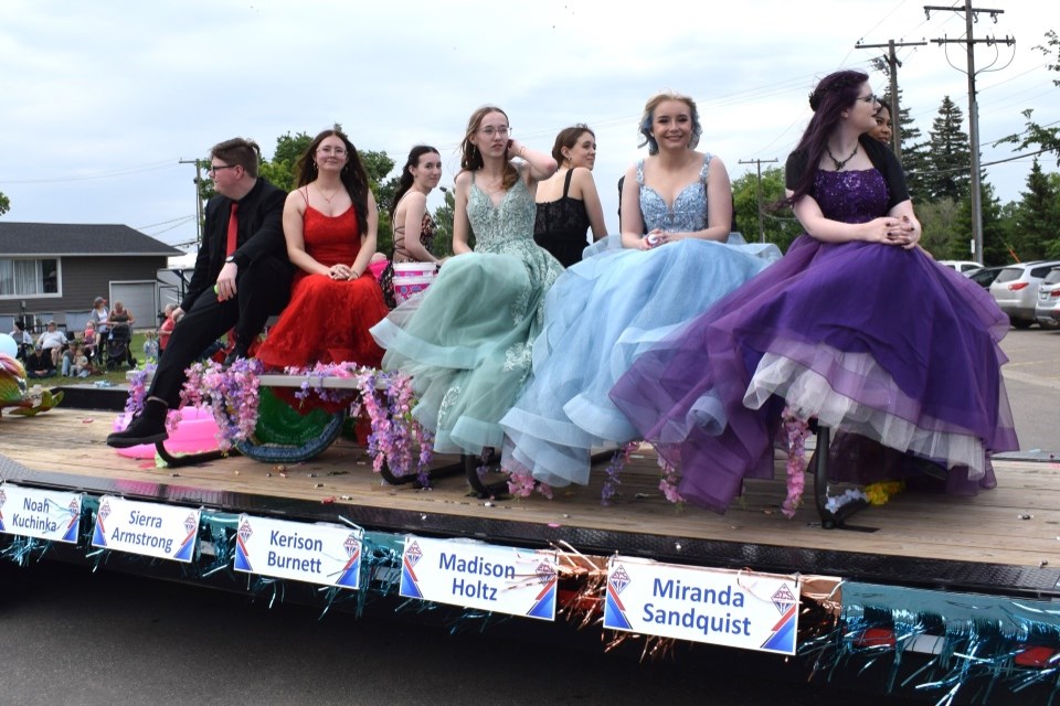 The ECS grad parade celebrated the Class of 2025.