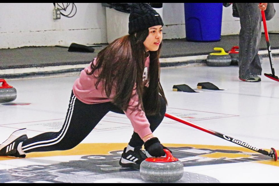 Grade 9 students had the opportunity to learn the techniques and rules of curling, in a Phys. Ed class at the Weyburn Curling Rink on Wednesday.