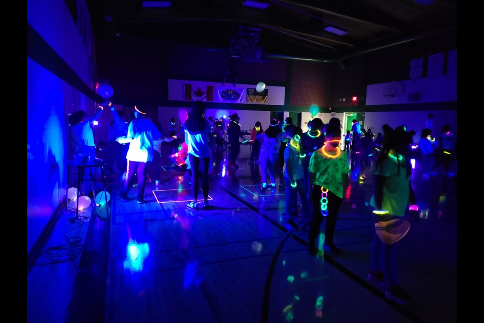 Carnival brought glow-in-the-dark fun to Invermay School.