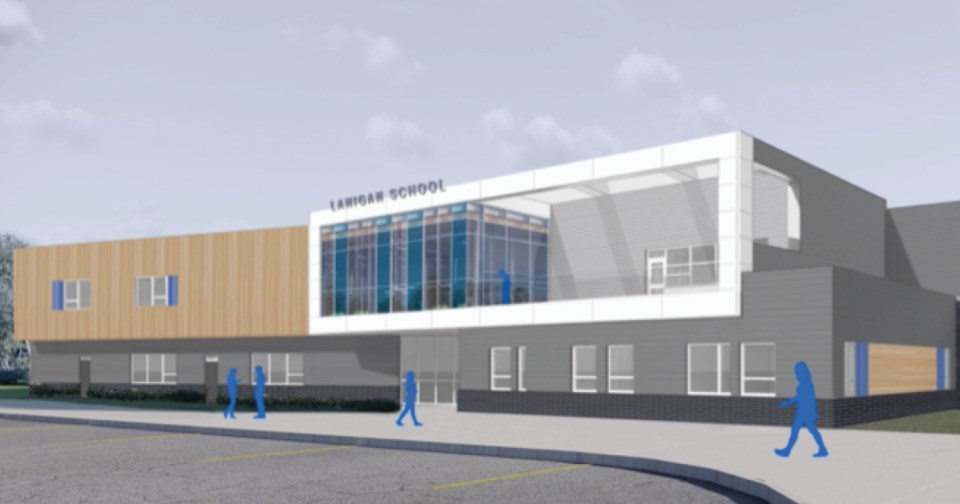 Lanigan school build 2