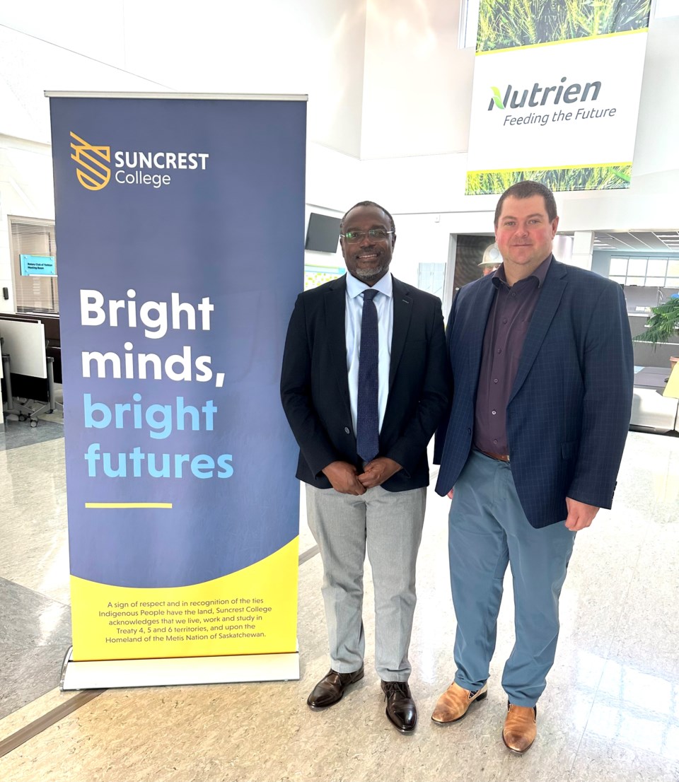 northest-suncrest-college-board-of-govenors-dr-adeyemi-laosebikan-and-shawn-patenaude