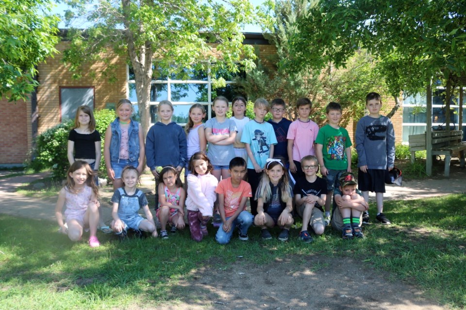 Michelle Adams' Grade 3 class was part of the initiative. 