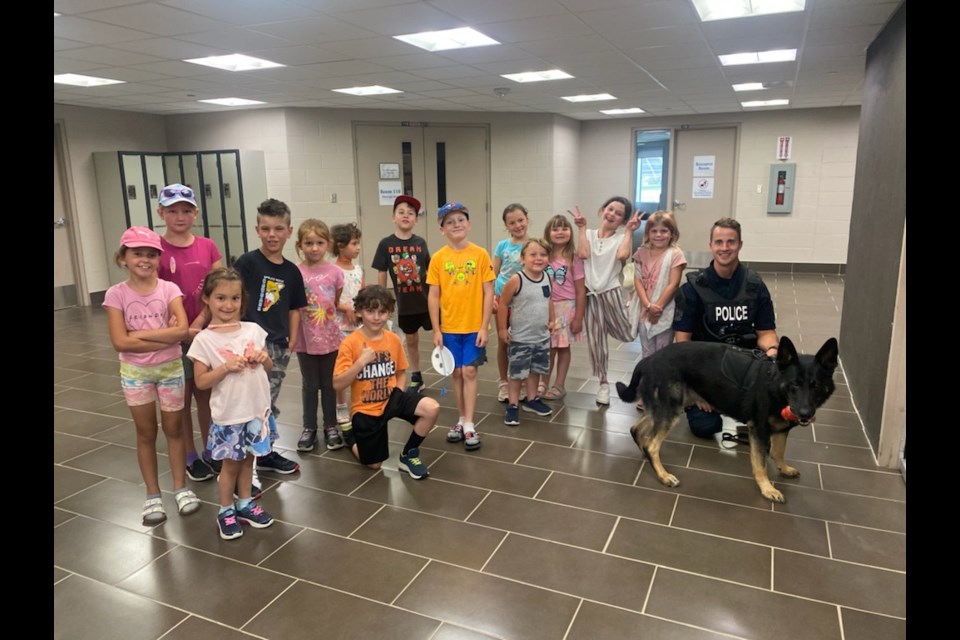 Southeast College for Kids People from Your Neighbourhood camp saw visits from local police, fire department, EMS and Tail-ling Hills petting zoo. 