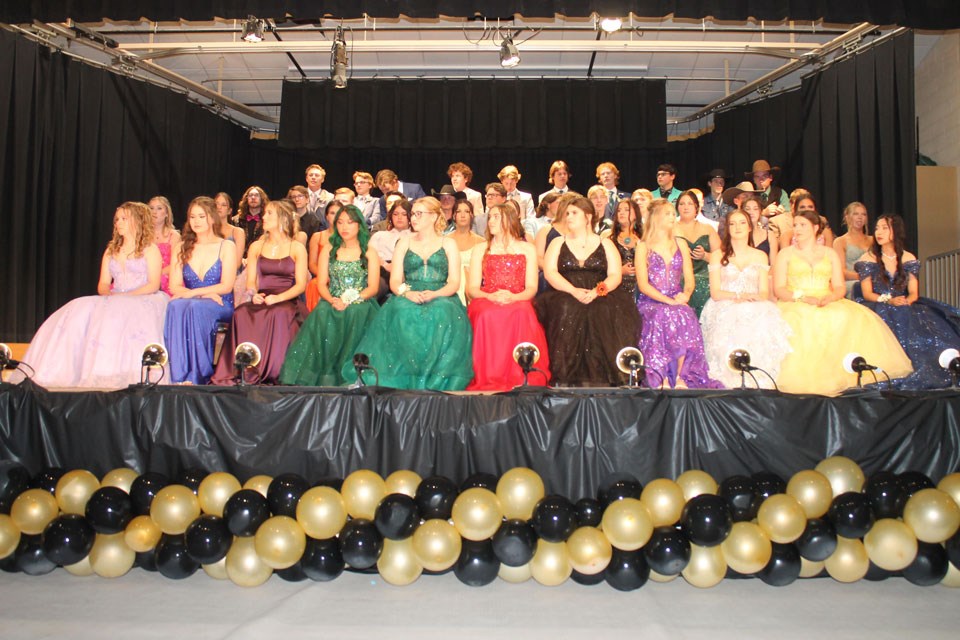 The Class of 2025 at the Carnduff Education Complex.