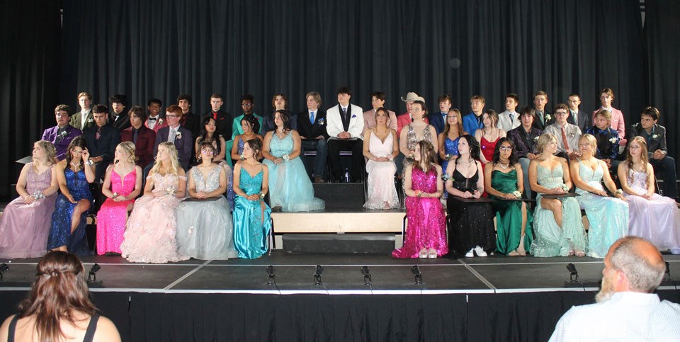 Forty-four graduating students were the stars of the show at Oxbow Prairie Horizon School. 