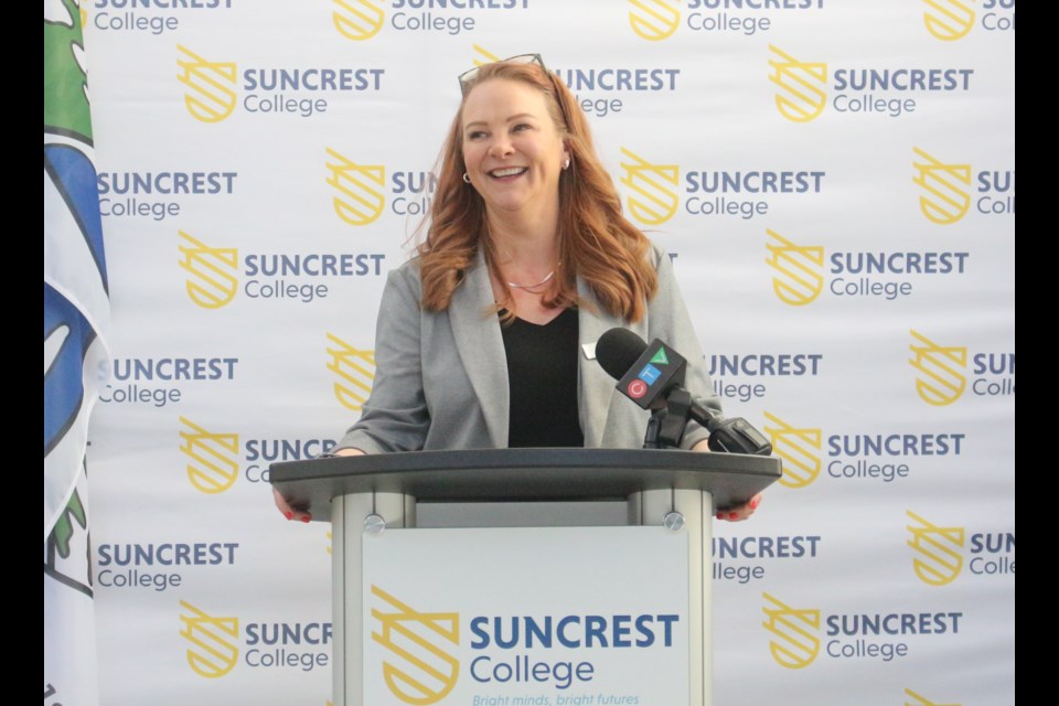 Alison Dubreuil, President and CEO of Suncrest College.
