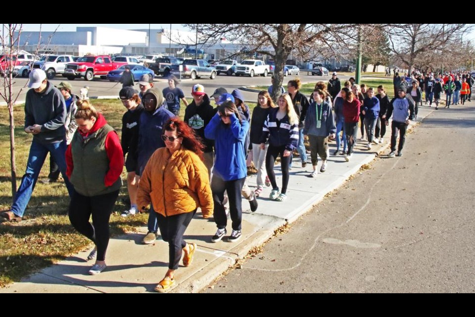 The Walk for Wenjack retraced the steps of Chanie Wenjack, who ran away from residential school to go back home, about 600 km away, but he never made it home.