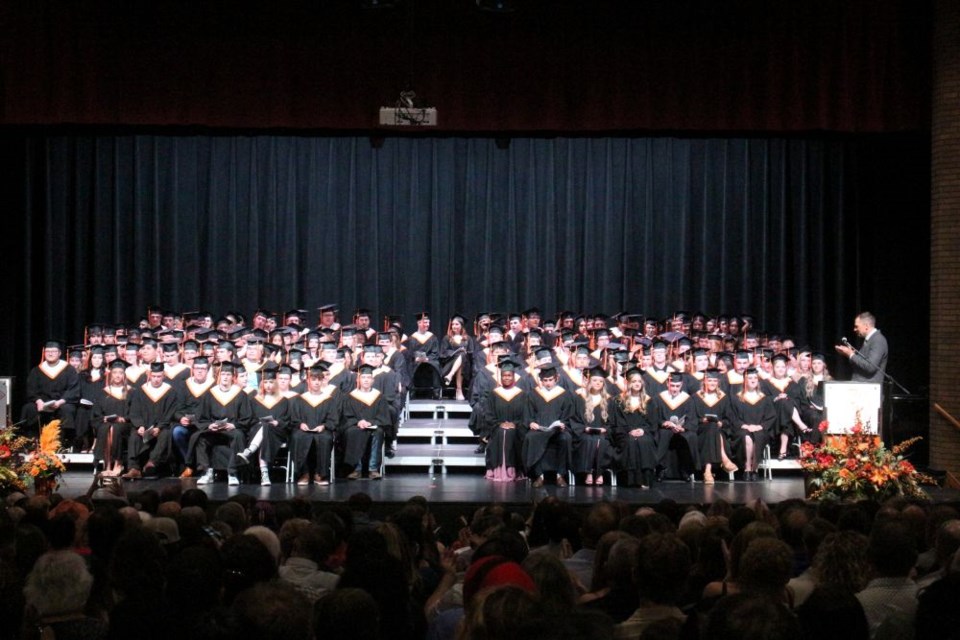 The spotlight shone brightly on June 26 as graduates of the Yorkton Regional High School stepped across the stage, marking the end of one chapter and the start of another.