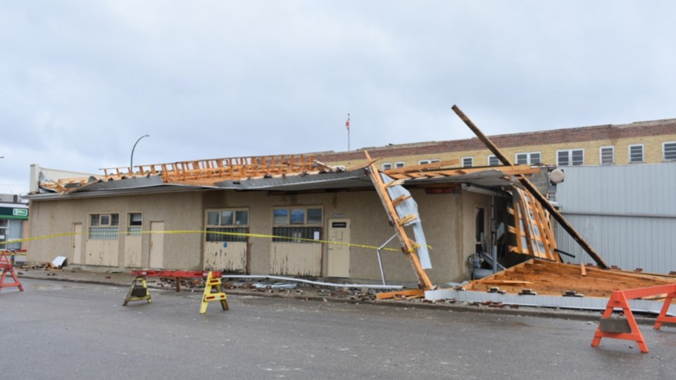 Kamsack Roof Storm 2022