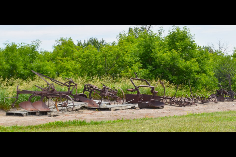 More farming equipment were discovered in the National and Provincial Historic Site.