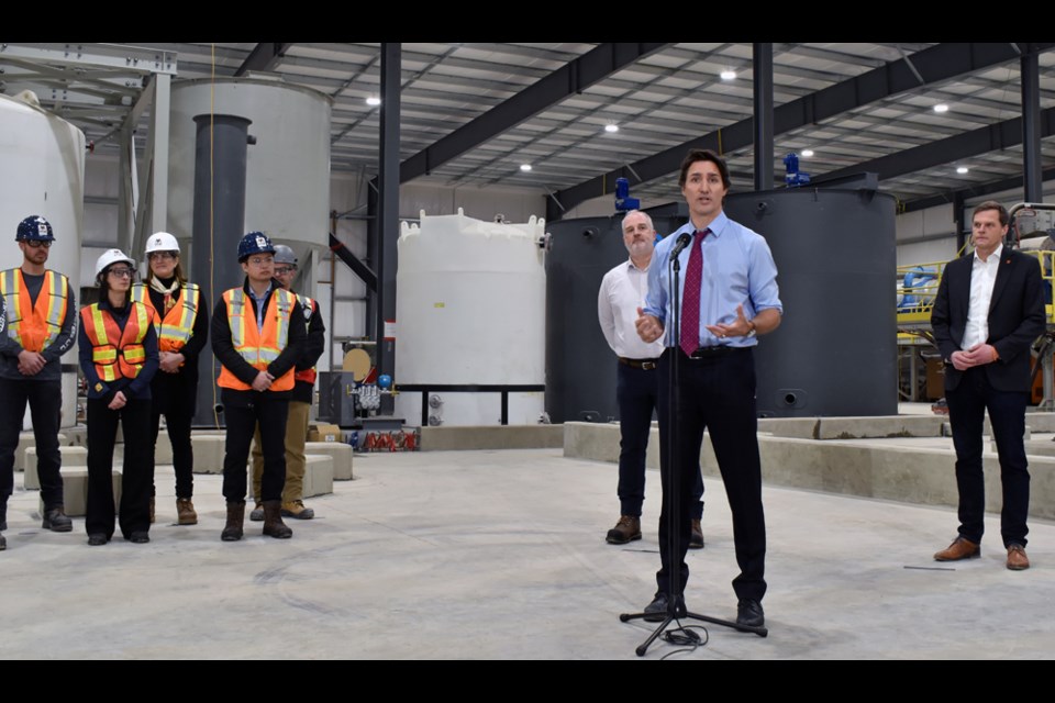 Prime Minister Justin Trudeau explains the economic gains of the rare earth minerals industry to Canada.