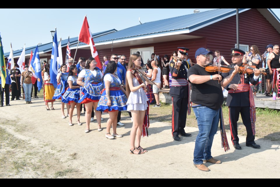 Over 200 dignitaries joined the grand entry.