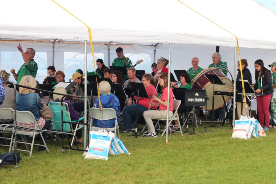 Band in the Park covers well known pop tunes