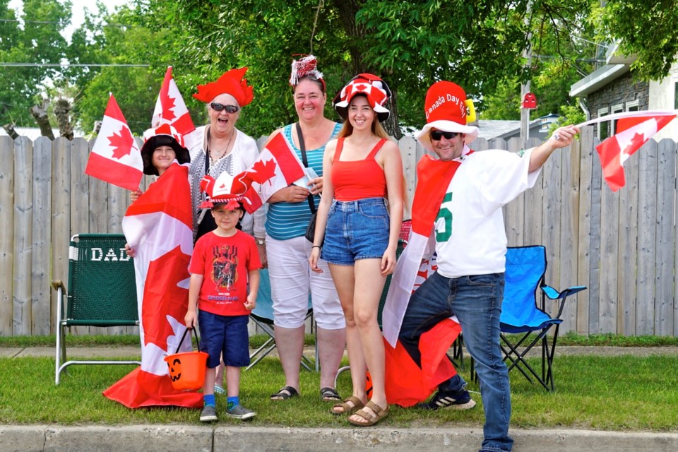 Bienfait Canada Day parade 2022.                                