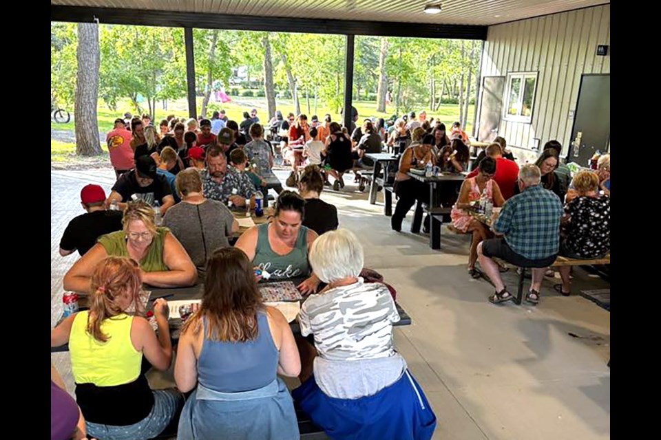 This past week, 93 people turned out for the vent, and organizers are hopeful of reaching 100 100 attendees next week.