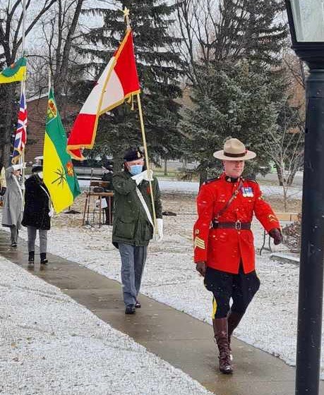 The Carlyle branch of the Royal Canadian Legion held its annual Remembrance Day service.