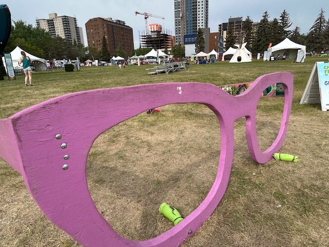 Saskatoon's Kinsmen Park encompassed a miniature tent village for the annual four-day Children's Festival running June 5-8.