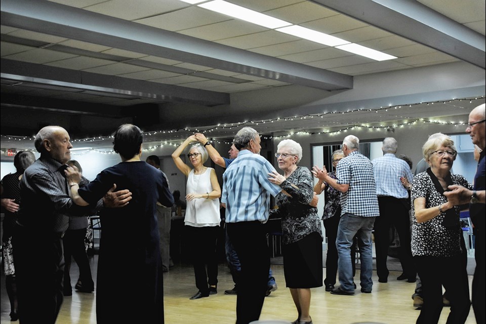 Couples swing into Club 70's 2022-23 dance season with their first dance of the year.