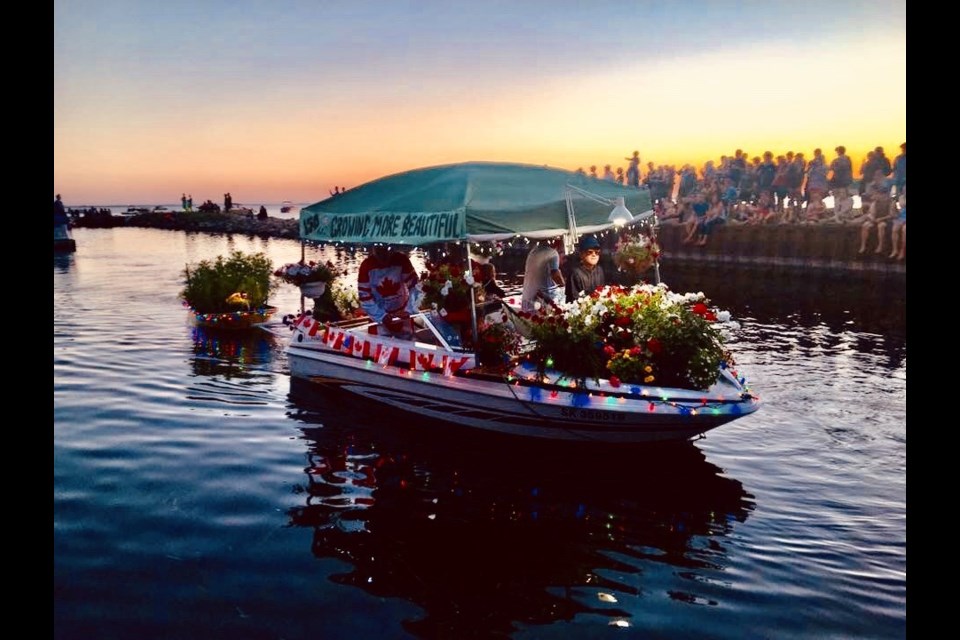 Summer events often include a parade, but have you ever seen a boat parade?