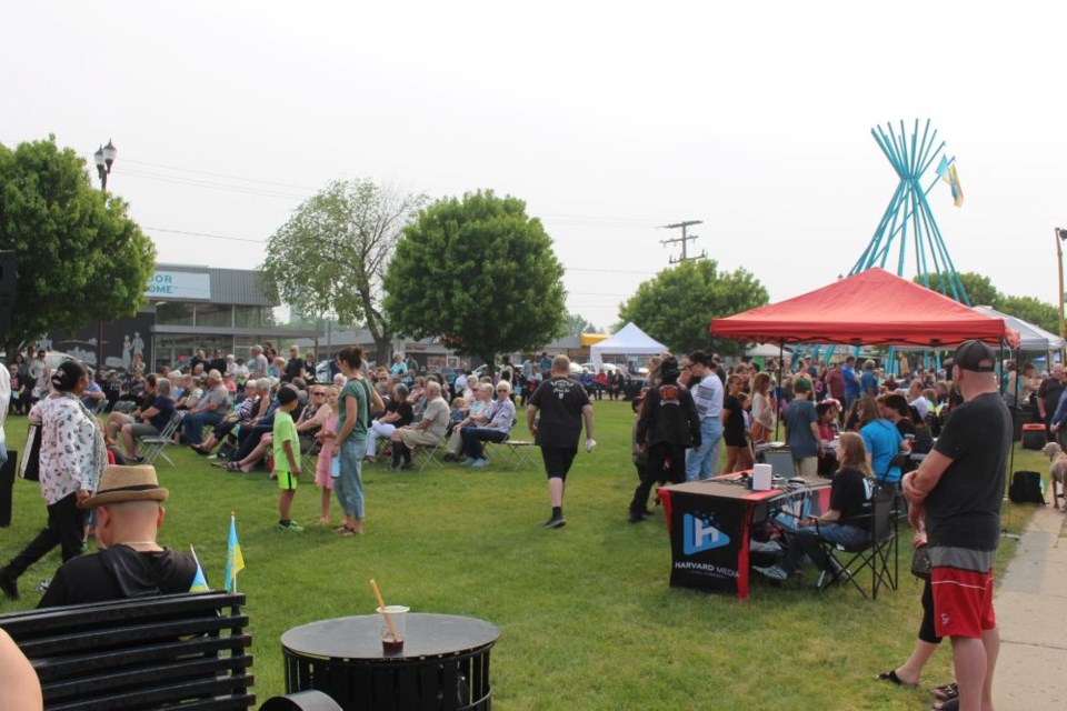 The second CultureFest of the month was held June 12, with Ukraine being the focus of the City Centre Park cultural celebrations. The evening featured Ukrainian dance performances, food, live music performances, guest speakers and various activities to participate in. Next Thursday will feature  Jamaican and Indian culture with the following and final CultureFest featuring Nigerian and Filipino cultures the following Thursday.