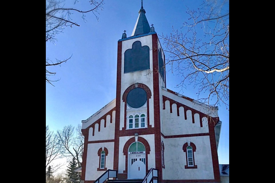 St. Michael's Catholic Church in the village of Tramping Lake celebrated 100 years June 11.