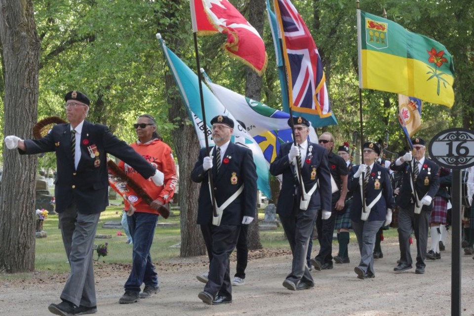 A D-Day memorial service was held at the Yorkton City Cemetery June 6, to commemorate the 81st anniversary of the Normandy Invasion.
