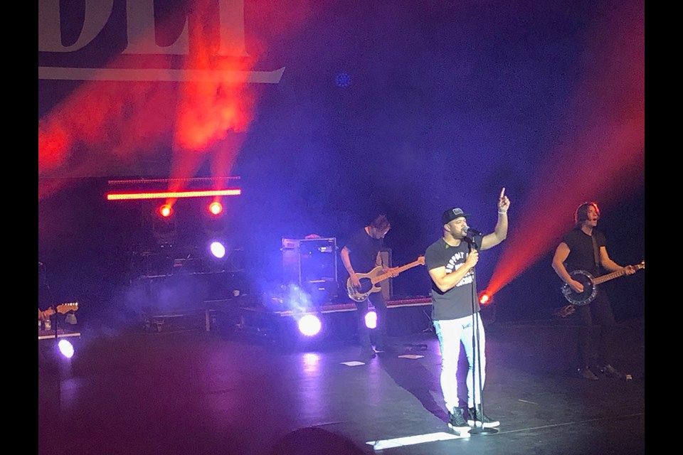 Nashville resident and Ontario native, Tebey, brought his Shotgun Rider Tour to the Dekker Centre for the Performing Arts on Feb. 24.