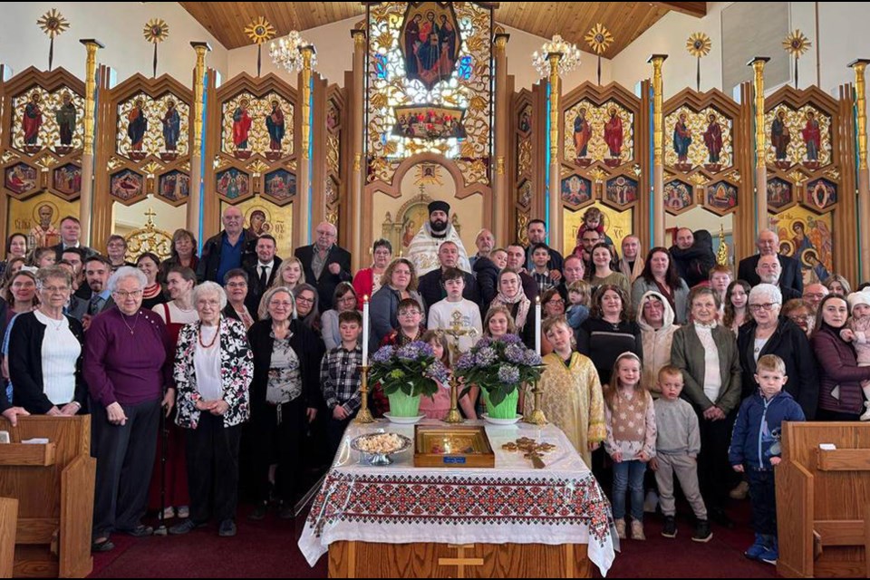 The much-loved traditional Easter Basket Blessing took place at the Holy Trinity Ukrainian Orthodox Church on Easter Saturday, April 19. 