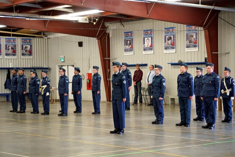 No. 30 Wylie-Mitchell Royal Canadian Air Cadet Squadron 82nd annual ceremonial review and awards parade.                                