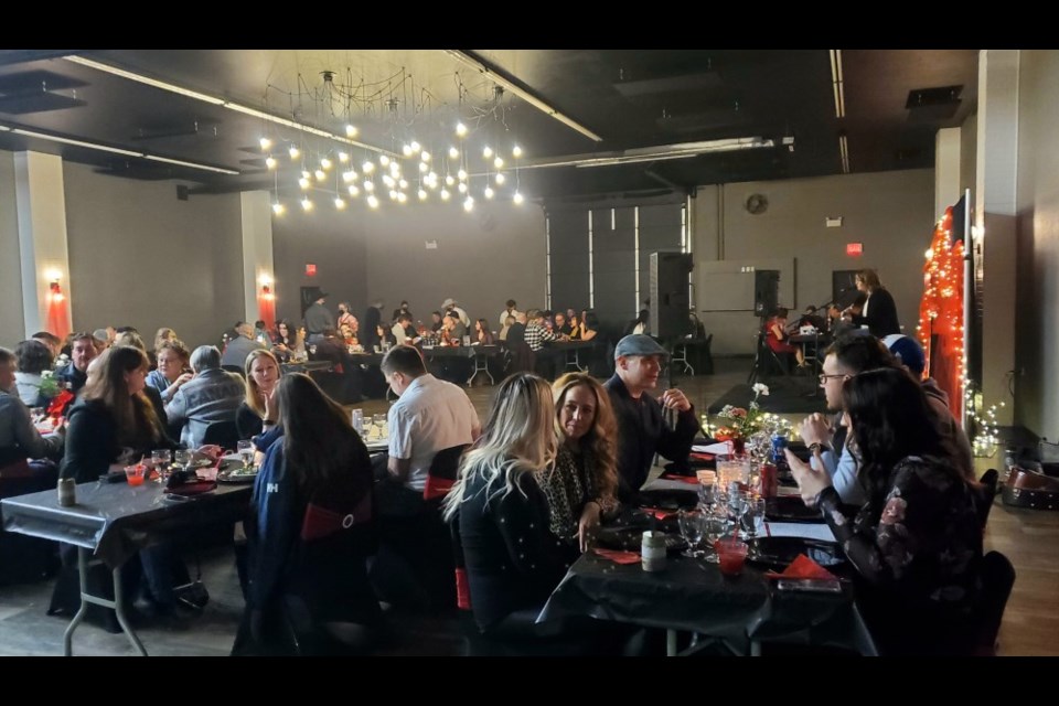 Many people enjoyed a romantic Valentine's evening organized by the Estevan Exhibition Association on Saturday.
