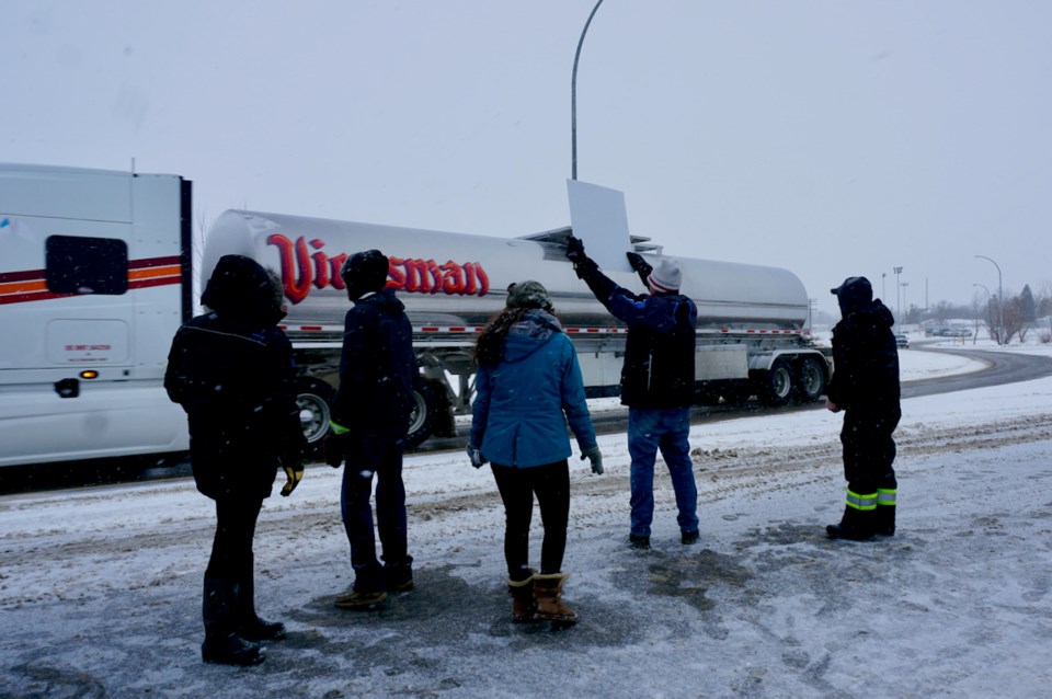 Estevan truckers convoy 6