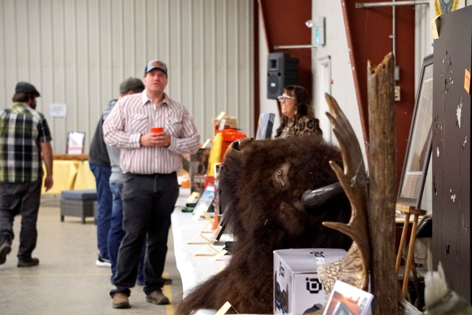 Estevan Wildlife Federation hosted their annual fundraising supper and auction on April 1.                                