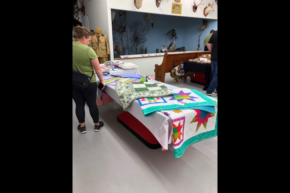 Colourful quilts were just one of the popular fall fair entries as part of Luseland's Harvest Festival held Sept. 10.