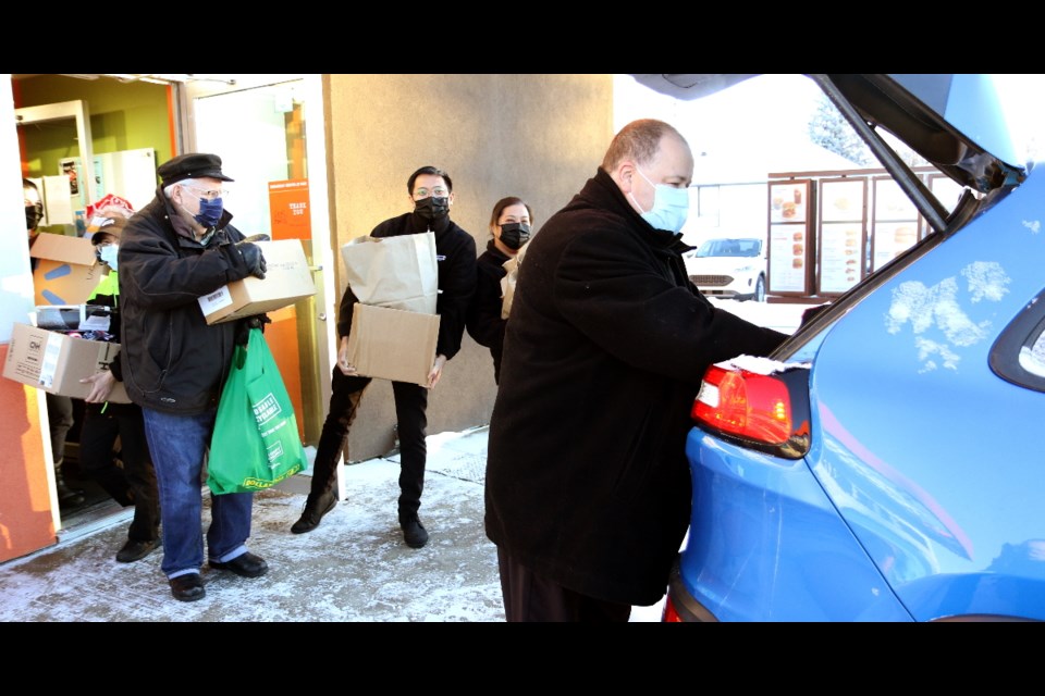 A&W Humboldt was collecting donations of unwrapped gifts, gift cards and money. On Dec. 17, all of the items were sent to the Humboldt Community Soup Kitchen via a Fill-A-Jeep event. So much was donated that two jeeps were filled.