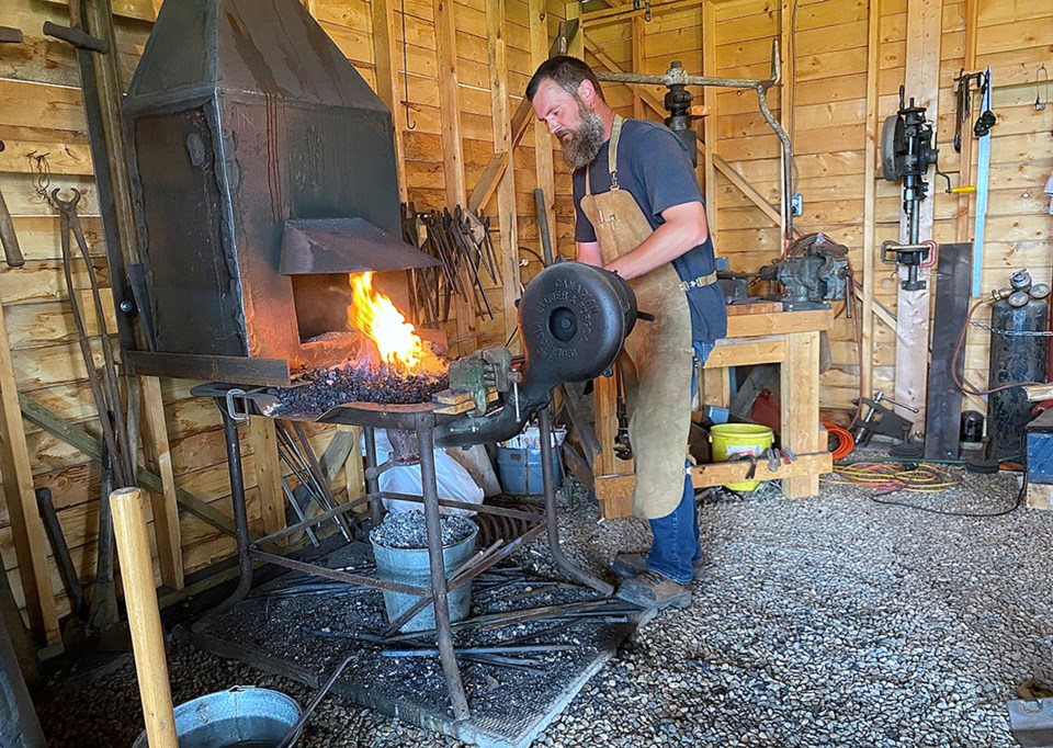 Fred Light Museum Family Day Blacksmith - Web