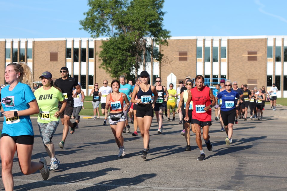 The Health Foundation's Charity Road Race has been held virtually for the past two years.  This year saw the event return to in-person participation.