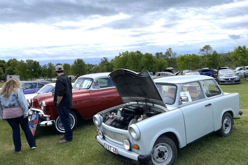 The River Bottom Rods and Rides Car Show attracted a variety of vehicles. 