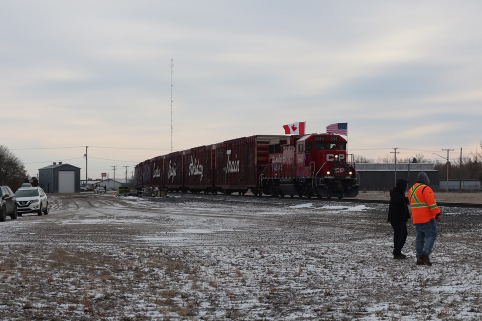 The CPKC Holiday Train Tours Canada and the United States from Nov. 20 through Dec. 19.