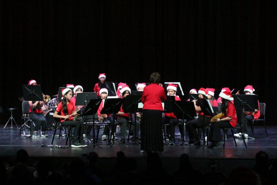 Extravadance Studio presented the Kids Helping Kids Christmas Concert the evening of Dec. 8 at the Anne Portnuff Theatre.

The show featured a total of 27 musical and dance acts from local musicians, performers and community groups. Admission was by donation and a non-perishable food item or toy destined for those less fortunate during the season of giving.