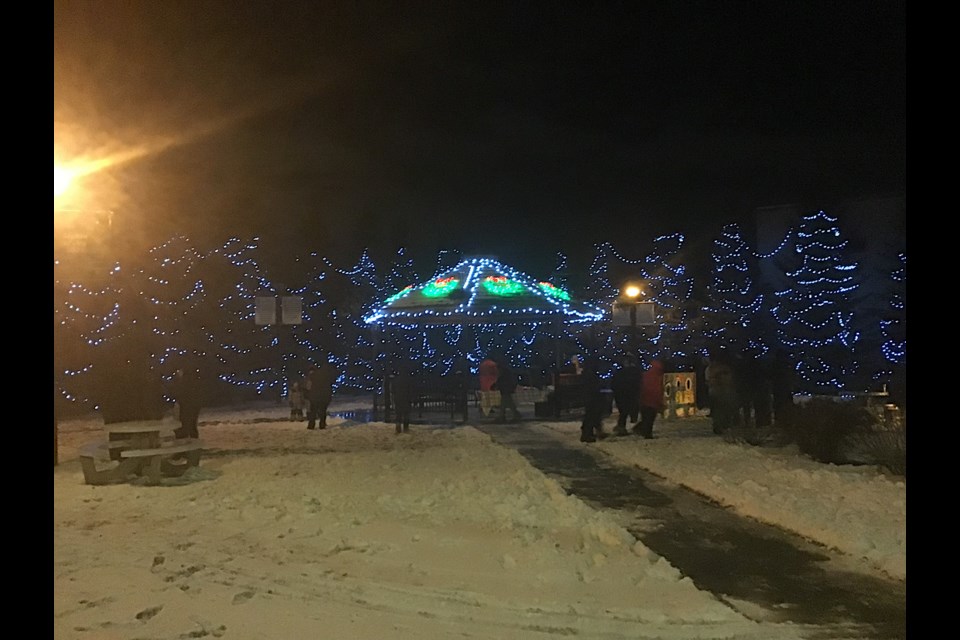 The Lights of Joy 2021 event takes place in Battleford.