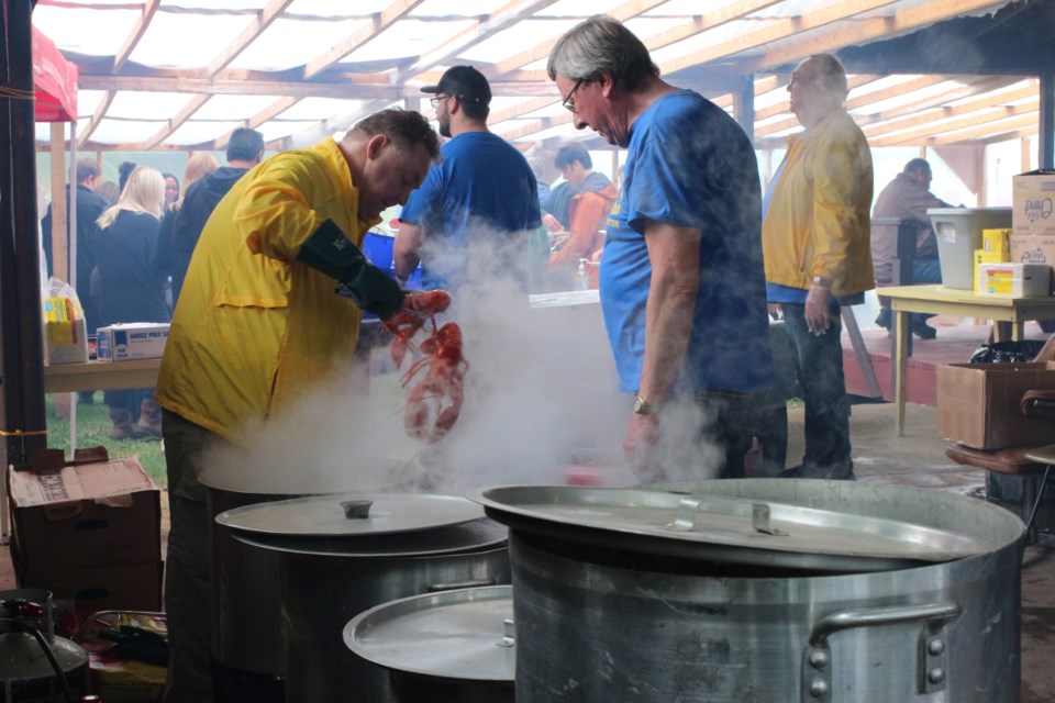 The Lion's Club held their annual Lobsterfest May 26 the Yorkton Wildlife Federation Clubhouse.
