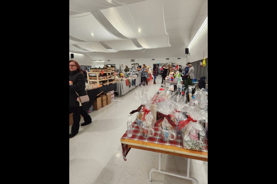 The chance for interesting shopping opportunities just in time for Christmas brought a good attendance throughout the day at the holiday-themed trade show held in Unity Dec. 3.