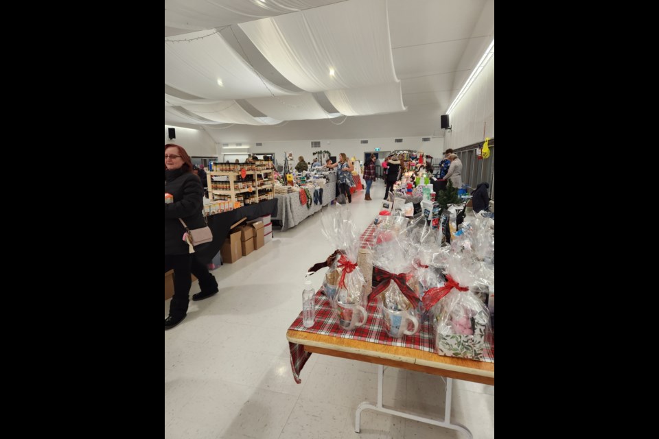 The chance for interesting shopping opportunities just in time for Christmas brought a good attendance throughout the day at the holiday-themed trade show held in Unity Dec. 3.