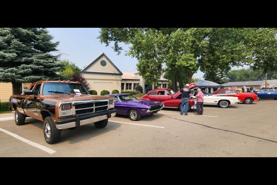 The annual Midale Classy Car Show was held on Main Street. 
