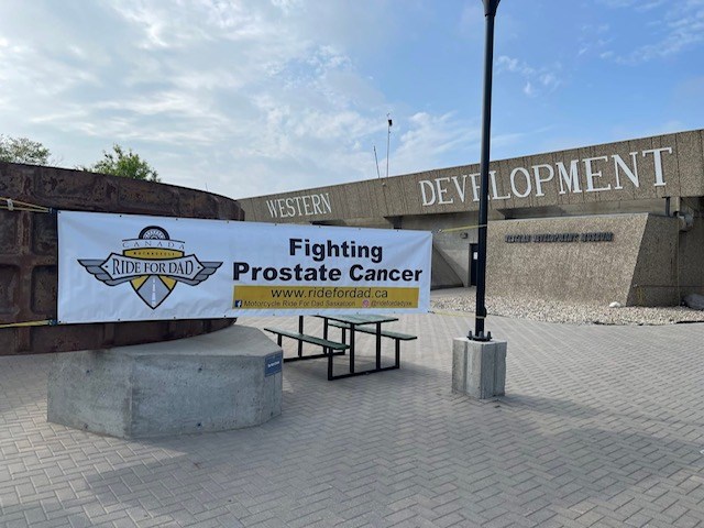 A ride to raise awareness and funds for Prostrate Cancer was one of the components of the Rad Dads car show event held at Saskatoon's Lawson Heights Mall June 14.